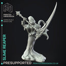 Slime Reaper - Humanoid Slime Monster -  PRESUPPORTED - Illustrated and Stats - 32mm scale