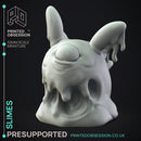 Slimes - 3x Basic Slimes -  PRESUPPORTED - Illustrated and Stats - 32mm scale