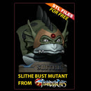 Thundercats Bust Slithe/Reptilio STL for 3D printing