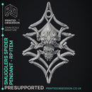 Smugglers Spider - RP Pendant -  PRESUPPORTED - Illustrated and Stats - 32mm scale