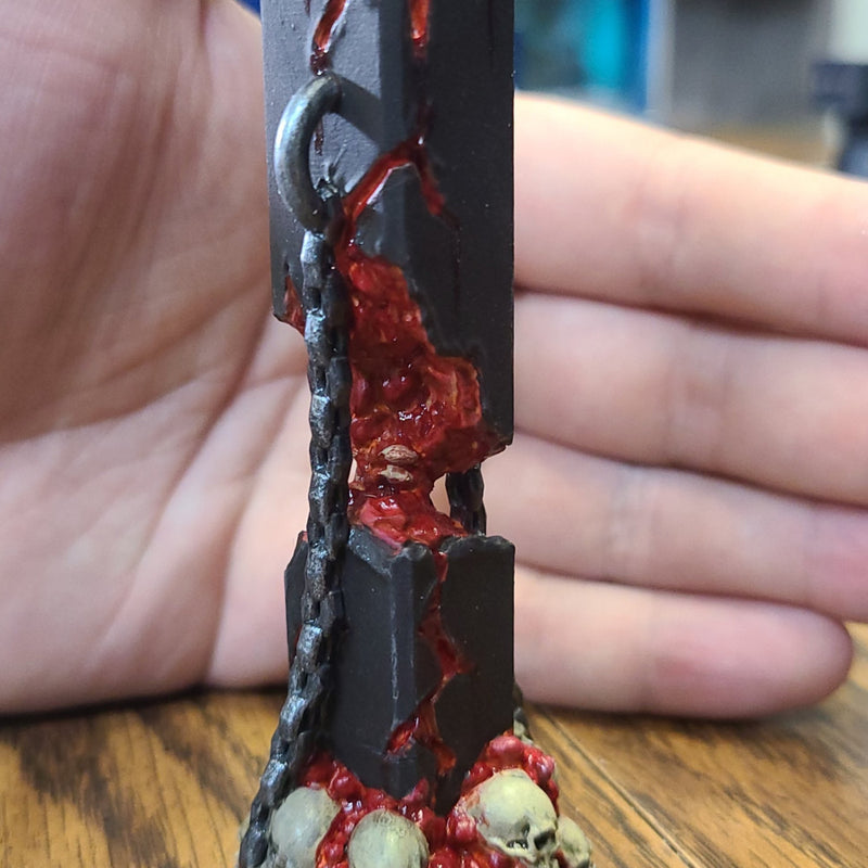 Pillars - Scatter Terrain - 3 Models - PRESUPPROTEd - Hell Hath No Fury - scale 32mm