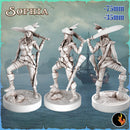 Pirate Sea Raider Sophia – Pirate Raider Captain - Pirate girls Vol - 75mm
