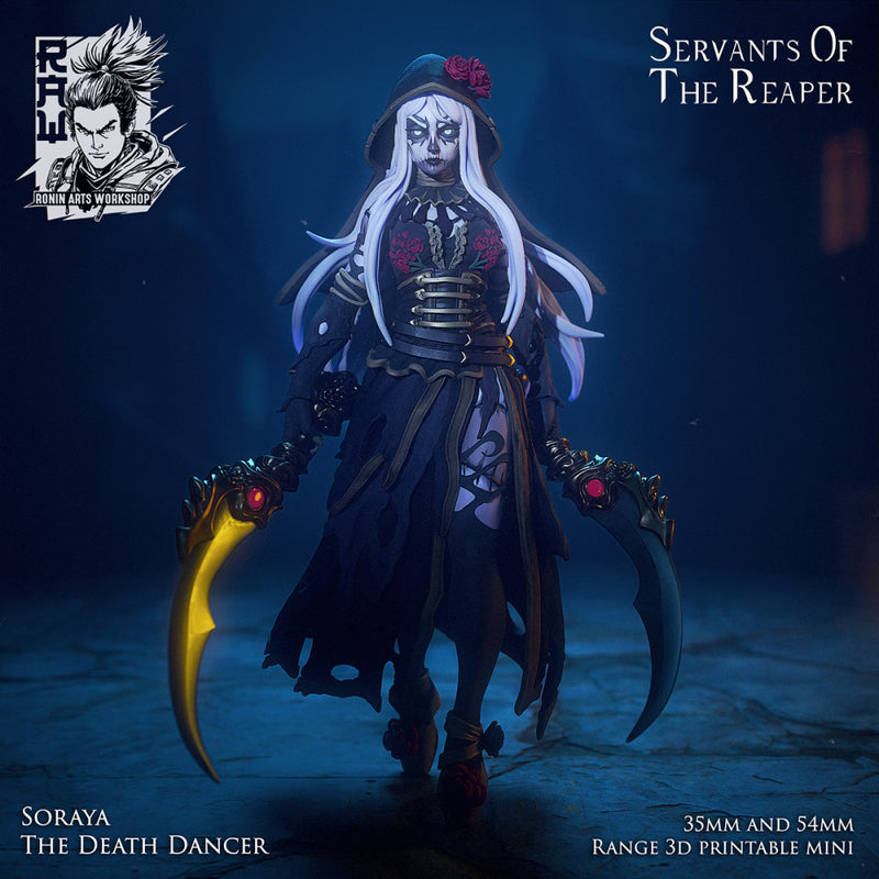 Soraya The Death Dancer - Dia De Muertos Catrina - STL only - Only-Games