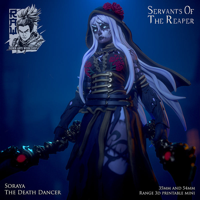 Soraya The Death Dancer - Dia De Muertos Catrina - STL only - Only-Games
