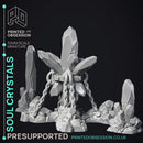 Soul Crystals - Scenery - 3 Model - PRESUPPORTED - Hell Hath No Fury - 32mm scale
