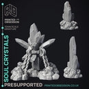 Soul Crystals - Scenery - 3 Model - PRESUPPORTED - Hell Hath No Fury - 32mm scale