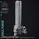 Soul Forge - Celestial Enviroment - 4 Model scatter terrain - PRESUPPORTED - Heaven hath no fury - 32 mm scale