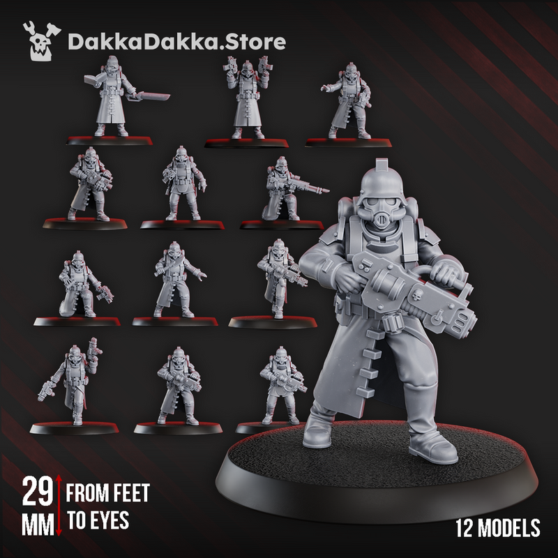 3rd Death Division Squad (x12) - Only-Games
