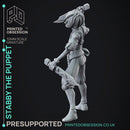 Lucky - Awakend Puppet - 2 Forms - PRESUPPROTED - 32mm scale