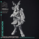 Stag Archon - Celestial - PRESUPPORTED - Heaven Hath No Fury - 32mm Scale