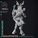 Stag Archon - Celestial - PRESUPPORTED - Heaven Hath No Fury - 32mm Scale