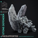 Clockwork Stone Defender - Artificer Creature - PRESUPPORTED - 32 mm scale