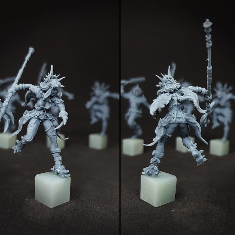 Shibel The Shaman - 35mm Stonecrow (Action and Football Pose) - STL only - Only-Games