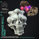 Strange Skull - Prop -  PRESUPPORTED - Illustrated and Stats - 32mm scale