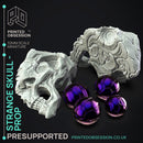Strange Skull - Prop -  PRESUPPORTED - Illustrated and Stats - 32mm scale