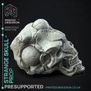 Strange Skull - Prop -  PRESUPPORTED - Illustrated and Stats - 32mm scale
