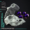 Strange Skull - Prop -  PRESUPPORTED - Illustrated and Stats - 32mm scale