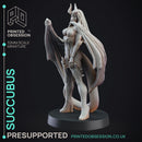 Succubus - Medium Fiend - PRESUPPORTED - 32mm Scale