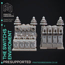 Switchboard Scatter - Frankensteins Monster - PRESUPPORTED Terrain - 32mm scale