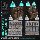 Switchboard Scatter - Frankensteins Monster - PRESUPPORTED Terrain - 32mm scale