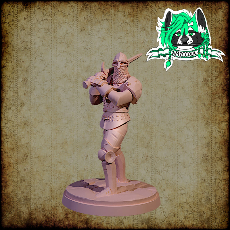 Battlehardened Sword Warrior (32mm)