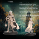 Hooded Mace Mercenary Sybill - Hooded Mace mercenary   - 32mm - Heroic scale