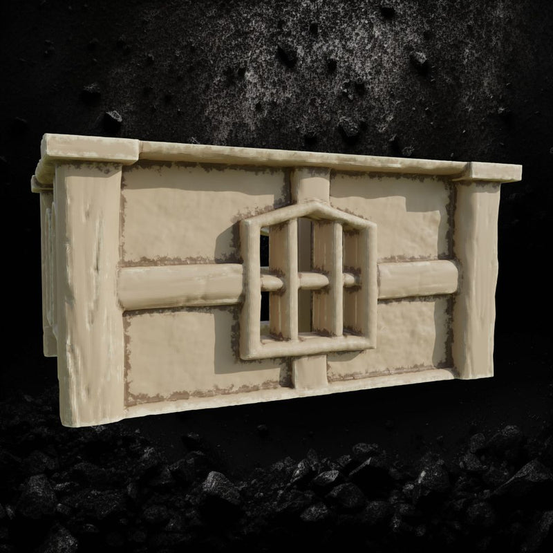 Reichlindorf House 8 - Timber Framed Village Home STL for DnD & Wargaming
