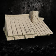 Bastion Wall of Ironwood - Timber Rampart Terrain STL for DnD & Wargaming - Only-Games
