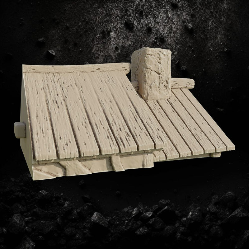 Bastion Wall of Ironwood - Timber Rampart Terrain STL for DnD & Wargaming - Only-Games