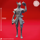 Tabaxi Artificer - Tabletop Miniature (Pre-Supported)