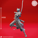 Tabaxi Ranger - Tabletop Miniature (Pre-Supported)