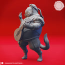 Tabaxi Bard - Tabletop Miniature (Pre-Supported)