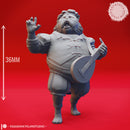 Tabaxi Bard - Tabletop Miniature (Pre-Supported)