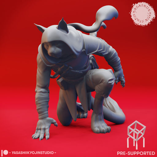 Tabaxi Rogue - Tabletop Miniature (Pre-Supported) - Only-Games