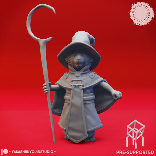 Tabaxi Wizard - Tabletop Miniature (Pre-Supported) - Only-Games