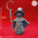 Tabaxi Wizard - Tabletop Miniature (Pre-Supported)
