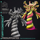Taffy Construct - Candy Monster -  PRESUPPORTED - Illustrated and Stats - 32mm scale