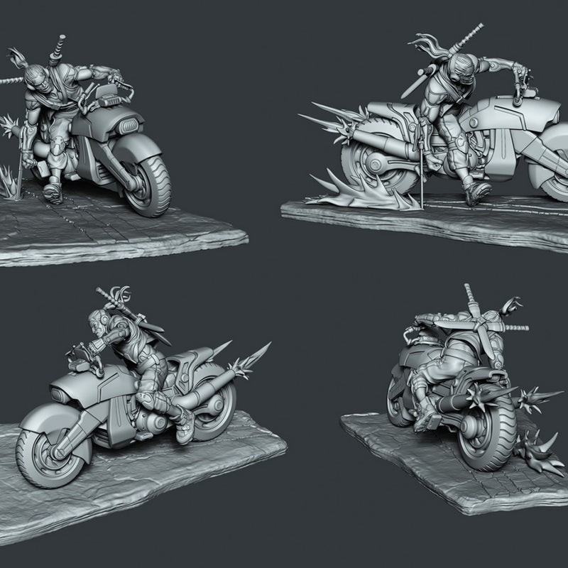 Mantis Takeshi - Biker Set - 54mm - Only-Games