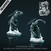 Tarkan The Scout - 35mm Stonecrow (Action and Football Pose) - STL only - Only-Games
