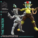 The Taster - Goblin nutcase - Goblin Potion Brewer - PRESUPPORTED - 32mm scale