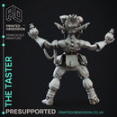 The Taster - Goblin nutcase - Goblin Potion Brewer - PRESUPPORTED - 32mm scale