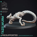 Tazelwurm - Cryptid - PRESUPPORTED - 32mm scale