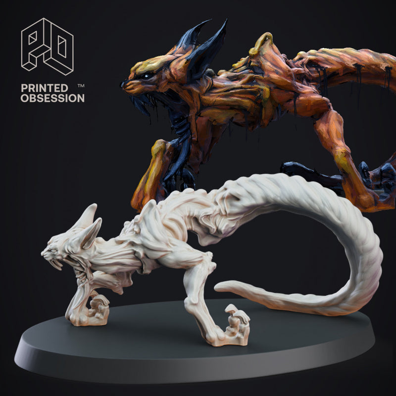 Tazelwurm - Cryptid - PRESUPPORTED - 32mm scale