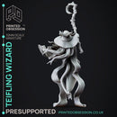 Nendra - Teifling High Mage - PRESUPPORTED - 32 mm scale