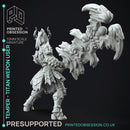Temper - Great Wepon Fighter - Monster Hunting Party -  PRESUPPORTED - Illustrated and Stats - 32mm scale