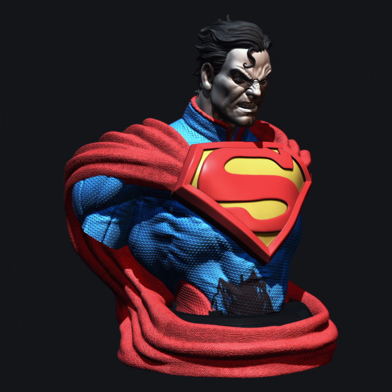 Superman kills The Joker Injustice League STL for 3d printing by CG Pyro fanarts