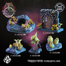 Spider Nest & eggs ~ Spider Queen's Vengeance scenery