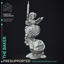 The Baker - Boss Creature -  PRESUPPORTED - Illustrated and Stats - 32mm scale