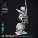 The Baker - Boss Creature -  PRESUPPORTED - Illustrated and Stats - 32mm scale