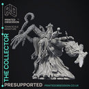 The Collector - Boss Monster -  PRESUPPORTED - Illustrated and Stats - 32mm scale